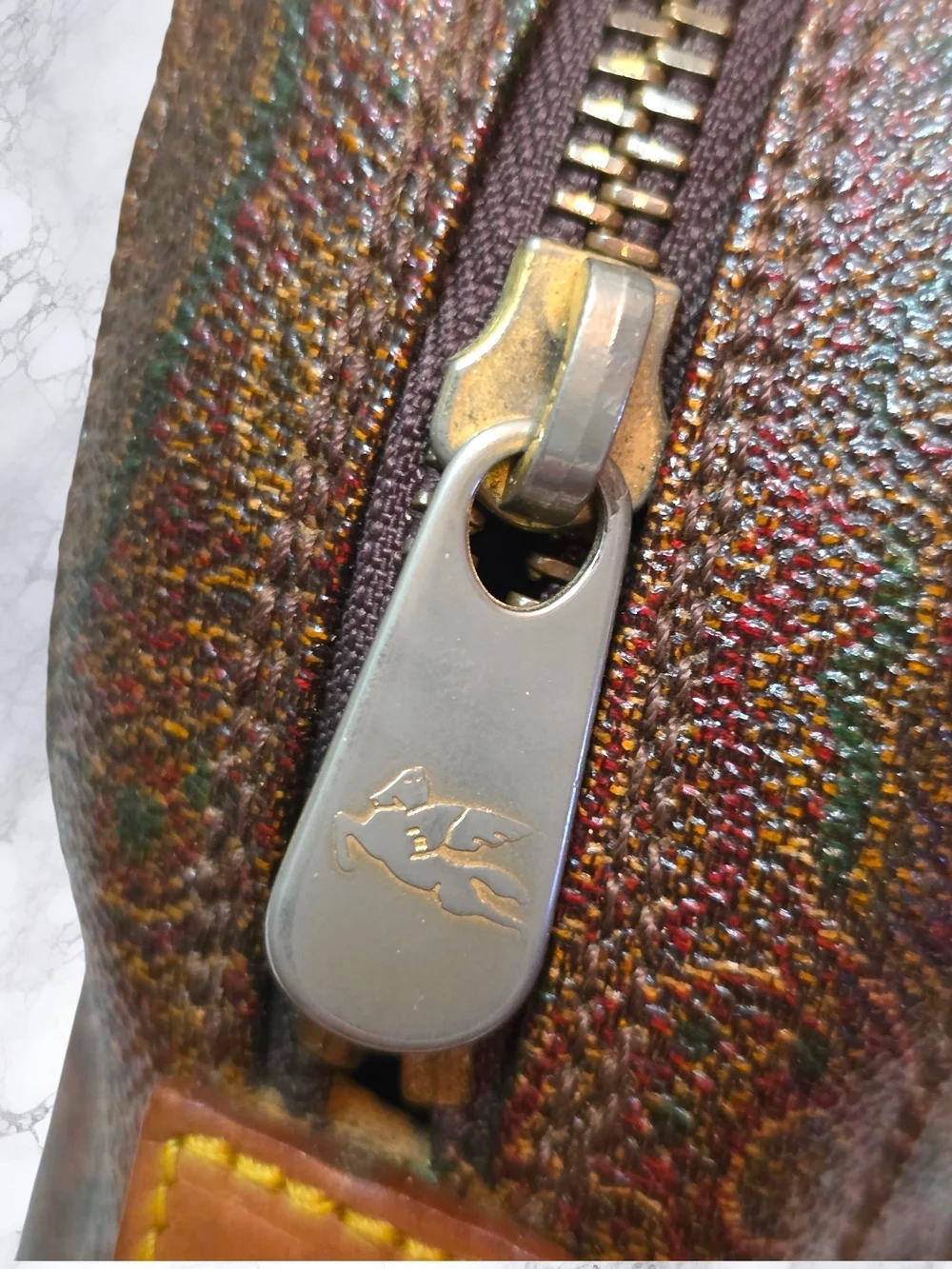ETRO Milano Vintage 1996 Paisley Dome Satchel Made in Italy Leather Trim Boston